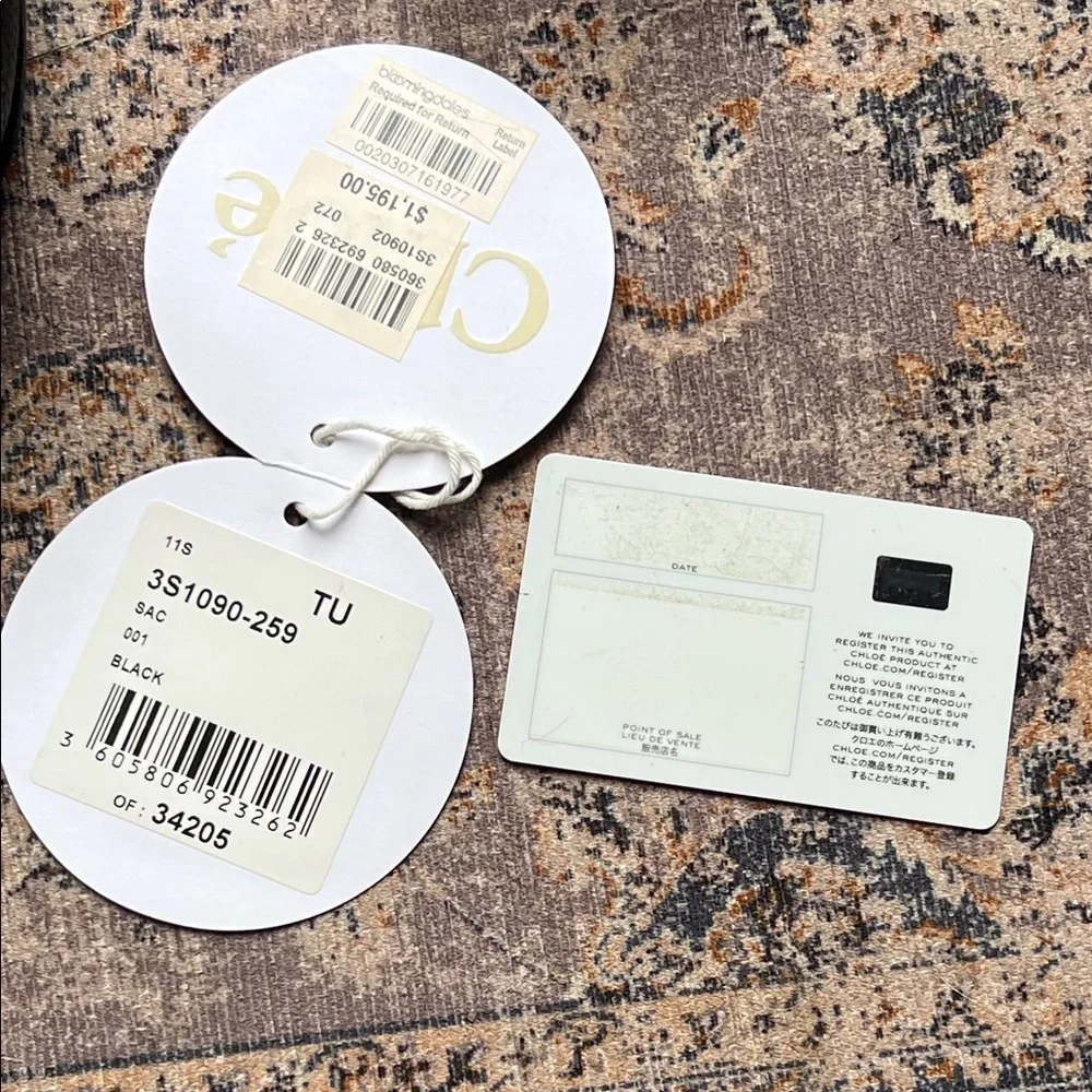 Black Chloe Marcie Bag Medium - Picture 11 of 15